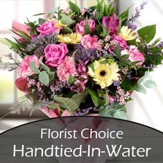 Florist Choice Hand-Tied in Water