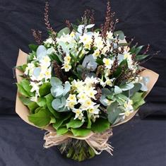 Spring is White Hand-tie